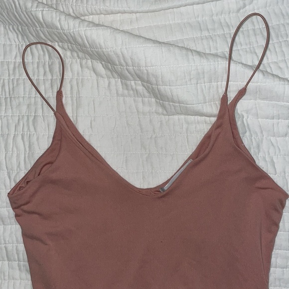 NWOT spaghetti strap bodysuit - Picture 3 of 3